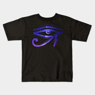 Cosmic Eye Of RA Egyptian Hieroglyph Kids T-Shirt